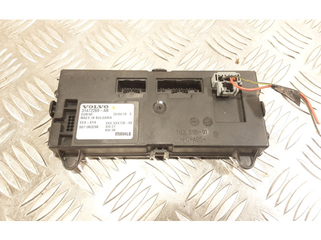 Блок управления кондиционера воздуха / климата/ печки (в салоне)