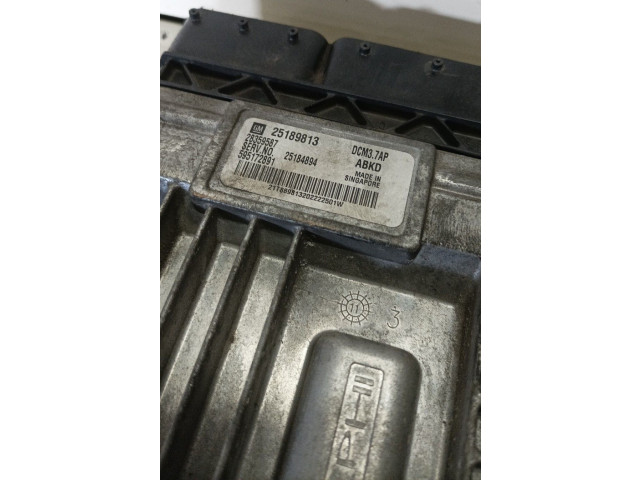 Motorsteuergerät/-modul 25189813 Chevrolet Captiva