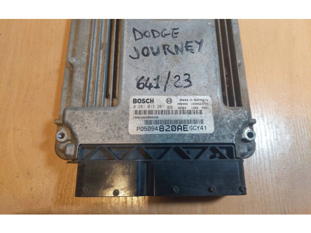 Řídící jednotka 0281013201, P05094820AE   Dodge Caliber 2007