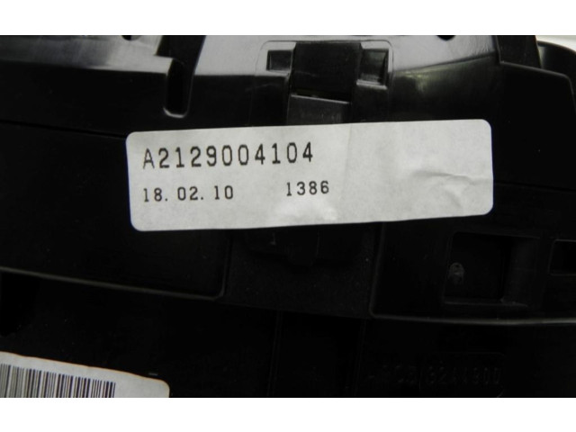 Панель приборов A2129004104, B767   Mercedes-Benz E W212       