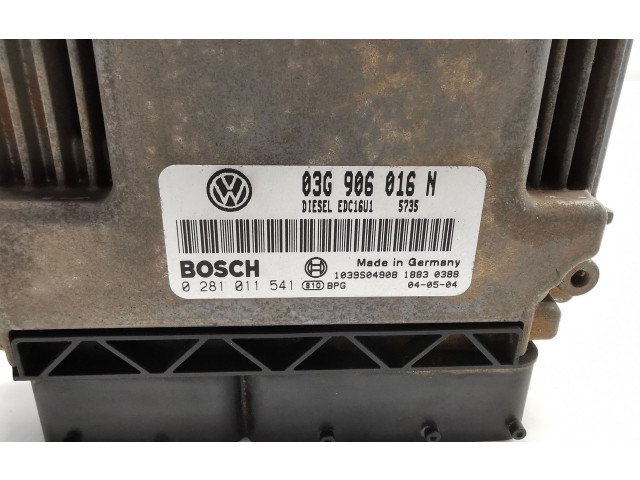Řídící jednotka 03G906016N, 0281011541 Volkswagen Caddy 2005