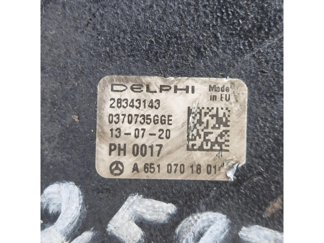 Vstřikovací čerpadlo a6510701801 Mercedes-Benz E W212 pro naftový motor 2.2 651.925