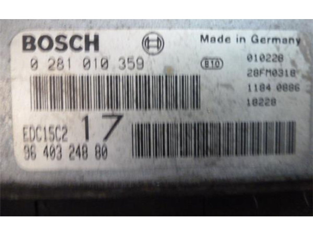 Pojistková skříňka 281010359, 9640324880 Peugeot Expert 2007