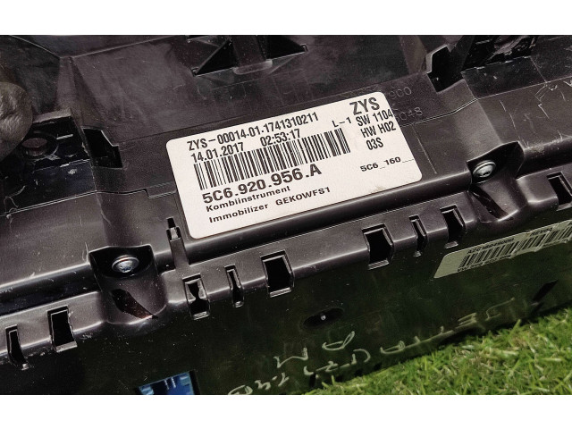 Панель приборов 5C6920956A   Volkswagen Jetta USA       