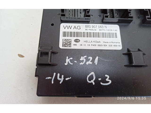 Блок комфорта 8X0907063N Audi Q3 8U