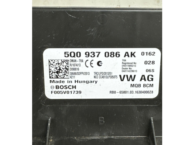 Блок комфорта 5Q0937086AC, F005V01663 Volkswagen Golf Sportsvan