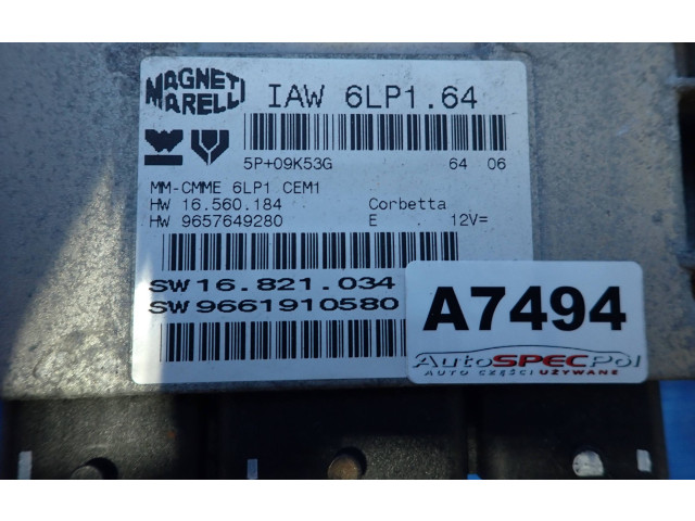 Řídící jednotka 9661910580, 9657649280 Citroen Xsara Picasso 2005