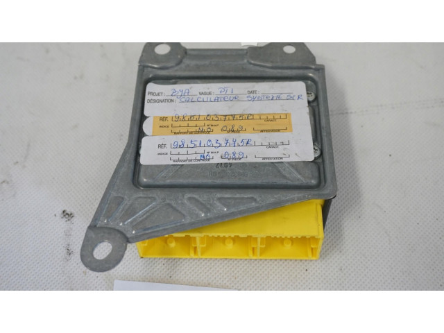 Блок подушек безопасности 985103775R   Renault Clio V