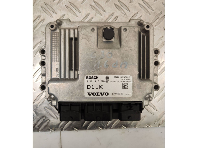 Блок управления двигателя 31272996AB, 14140586   Volvo V50