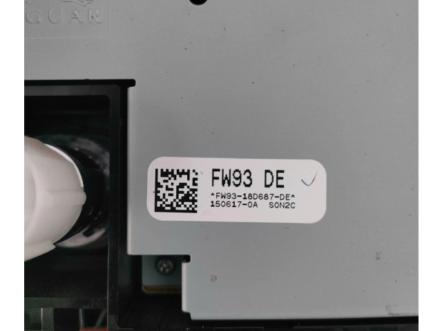 Блок управления климат-контролем FW9318C858CE, 2000000398433 Jaguar XJ X351