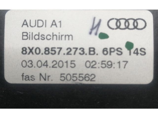 Дисплей 8X0857273B Audi A1