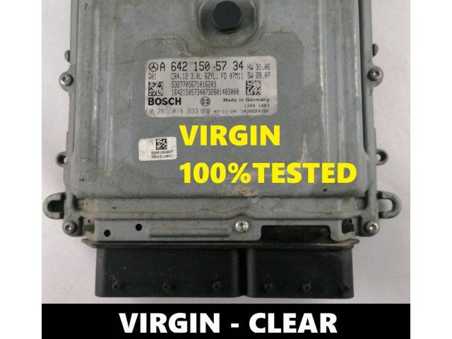 Блок управления двигателя A6421505734, 0281014933 Mercedes-Benz ML W164