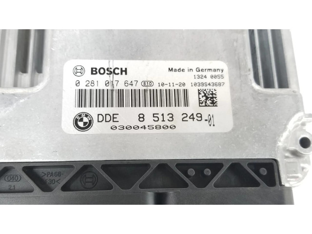 Řídící jednotka 12148513249, 0281017647 BMW X3 G01 2014