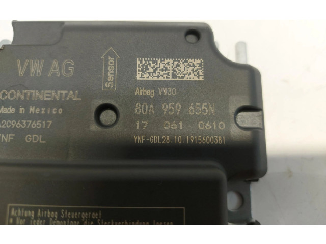 Блок подушек безопасности 80a959655n   Audi Q5 SQ5