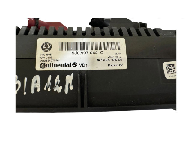 Блок управления климат-контролем 5J0907044C, A2C53427076 Skoda Fabia Mk2 (5J)