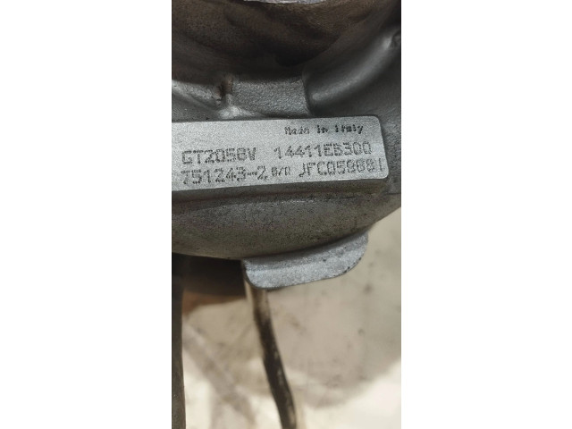 Турбина Nissan Navara D40 14411eb300