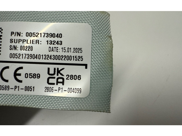 Боковая подушка безопасности 00521739040 Jeep Avenger