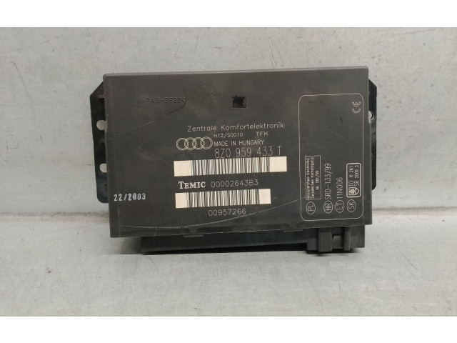 Блок комфорта 8Z0959433T, 00002643B3 Audi A2