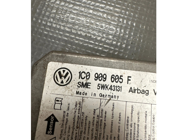 Блок подушек безопасности 1C0909605F, 5WK43131   Volkswagen PASSAT B7