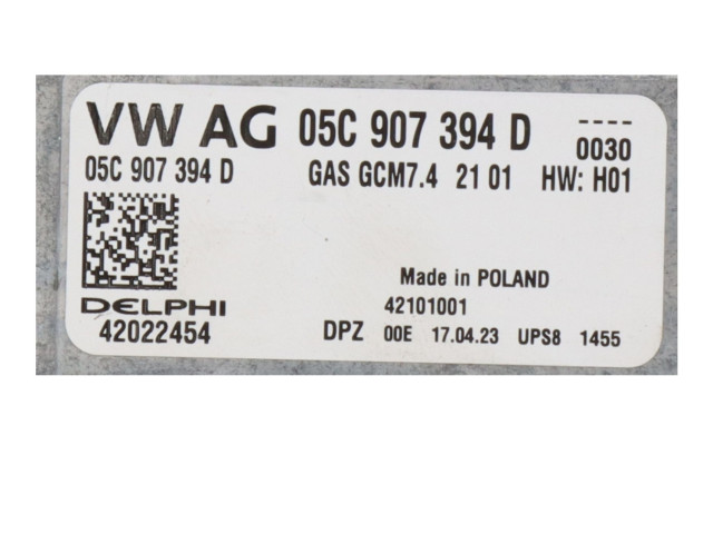 Řídící jednotka 05C907394D Volkswagen T-Roc 2023