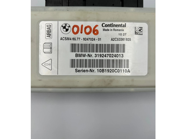 Блок подушек безопасности 9247024, 319247024013   BMW X3 F25