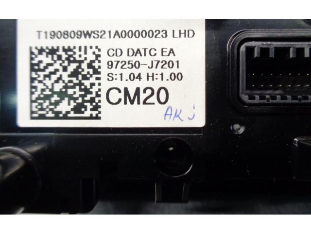 Блок управления климат-контролем 97250J7201   KIA Xceed