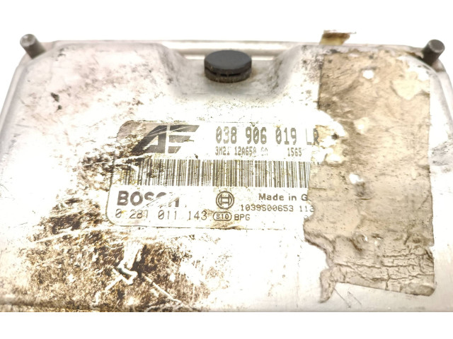 Блок управления двигателя 038906019LR, 0281011143 Ford Galaxy