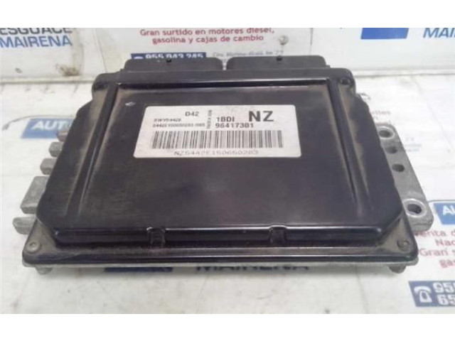 Блок управления двигателем Блок управления 96417301   Chevrolet Matiz