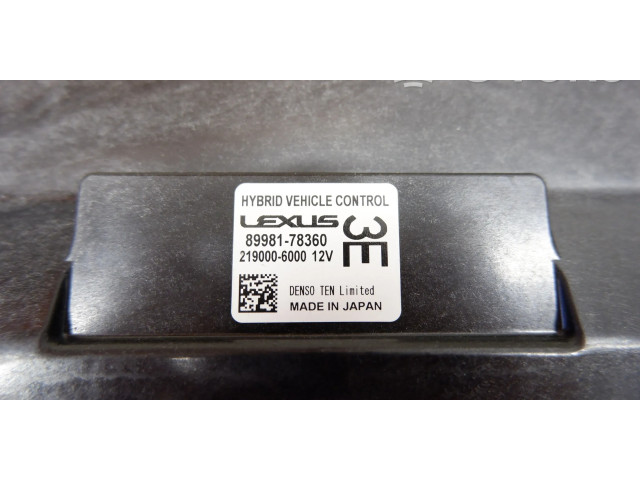 Блок управления 8998178360 Lexus NX
