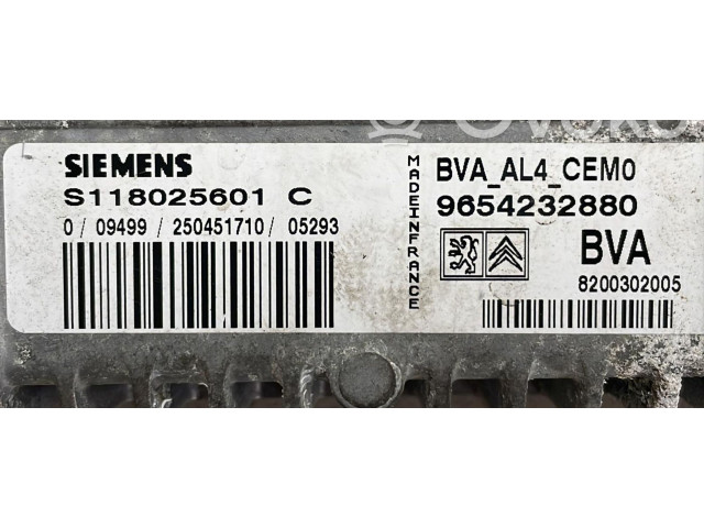 Блок управления коробкой передач 9654232880, 9654232880 Citroen C4 I