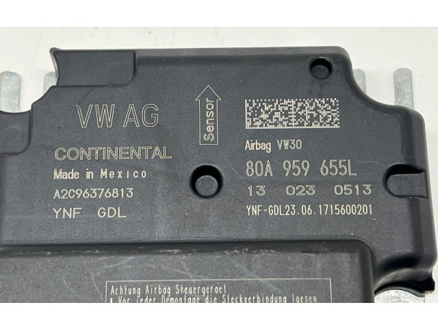 Блок подушек безопасности 80A959655L, 1715600201 Audi Q5 SQ5