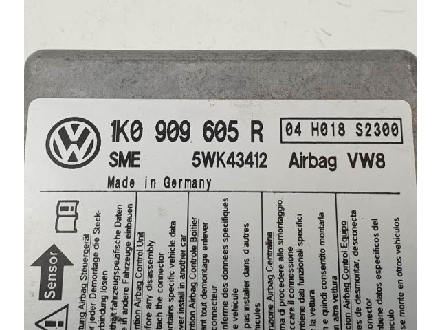 Блок подушек безопасности 5WK43412   Volkswagen Jetta V