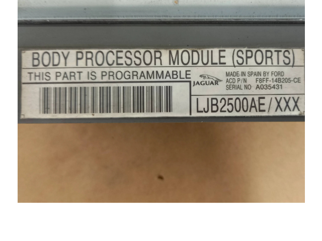 Блок комфорта LJB2500AE, F8FF14B205CE Jaguar XK8 - XKR