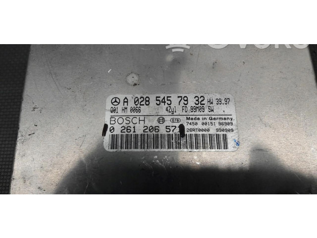 Řídící jednotka A0285457932 Mercedes-Benz CLK A208 C208 1999