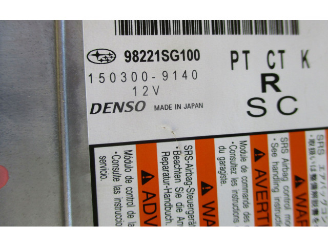 Блок подушек безопасности 98221SG100 Subaru Forester SJ