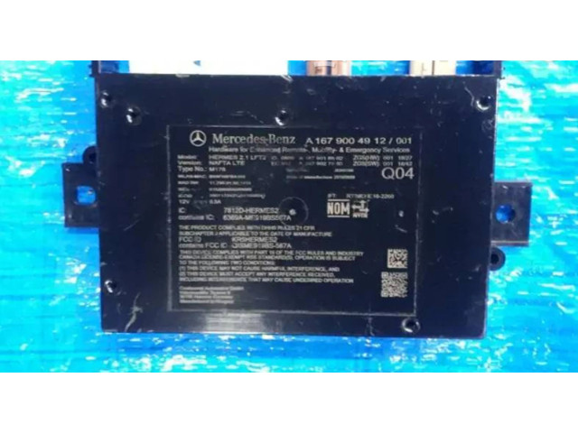 Блок управления A1679004912   Mercedes-Benz GLE W167