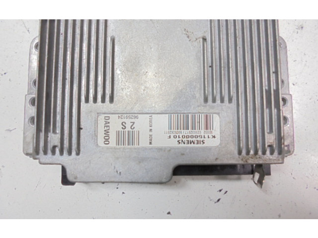 Блок управления двигателем Блок управления 96259124, 96259124   Chevrolet Matiz