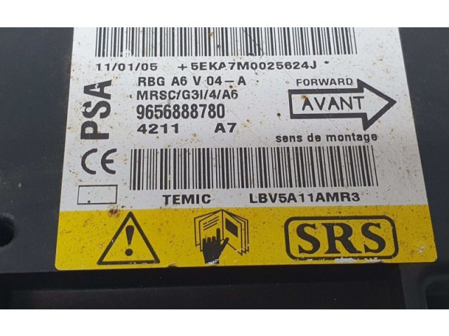 Блок подушек безопасности 9656888780 Citroen C2