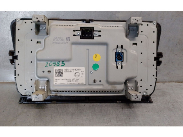 Дисплей 5E0919605N Skoda Octavia Mk3 (5E)