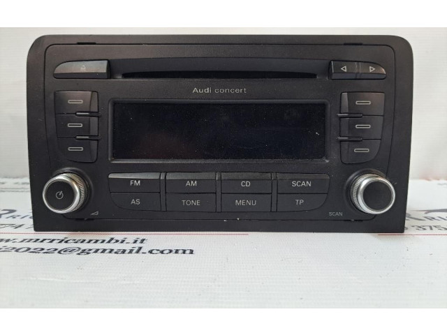 Турбина Радио/ проигрыватель CD/DVD / навигация Audi A3 S3 8P 8P0035186S, 8P0035186S