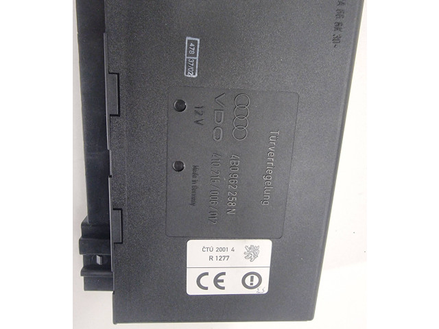 Блок комфорта 4B0962258M, 410215006   Audi A6 S6 C5 4B   