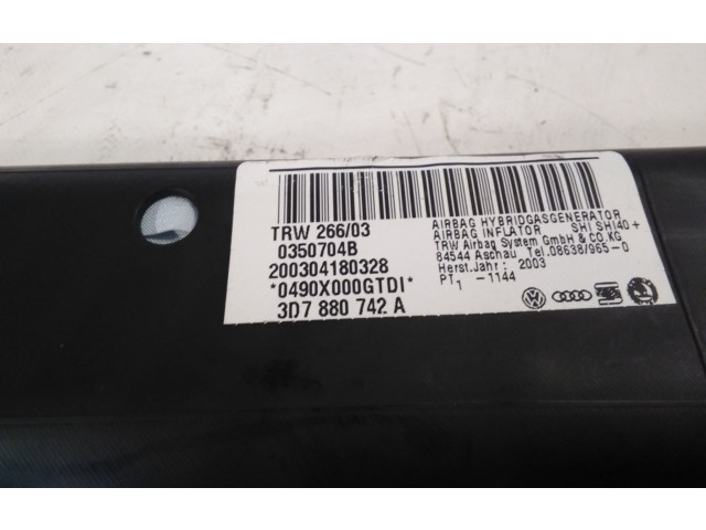 Боковая подушка безопасности 3D7880742A Volkswagen Phaeton