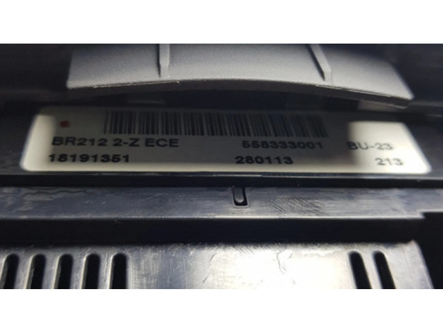 Блок управления климат-контролем A2129008711, A2128303800   Mercedes-Benz E C207 W207