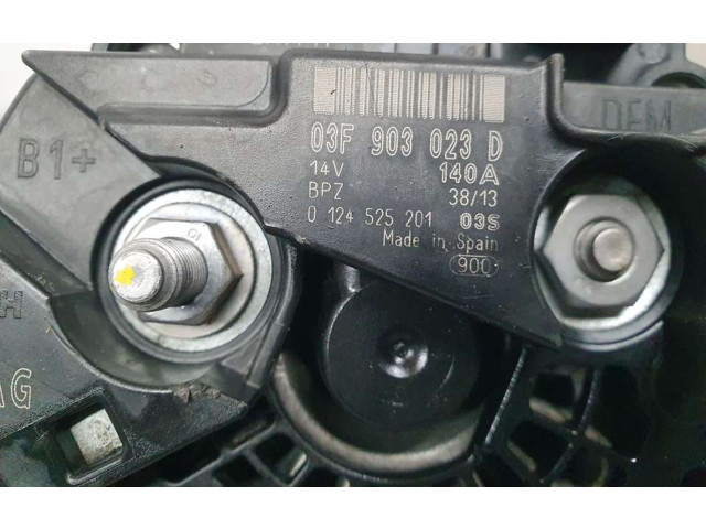 Генератор 03F903023D, 0124525201   Volkswagen Polo      