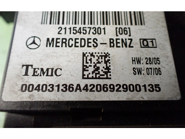 Блок комфорта 2115457301   Mercedes-Benz E AMG W211   