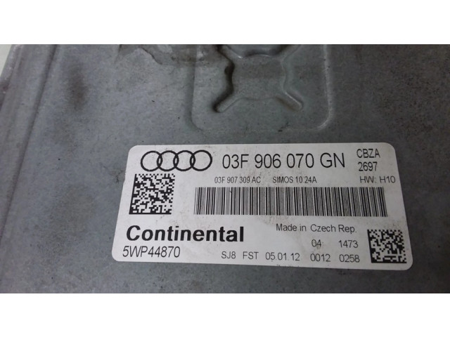 Блок управления двигателя 03F906070GN, 5WP44870 Audi A1