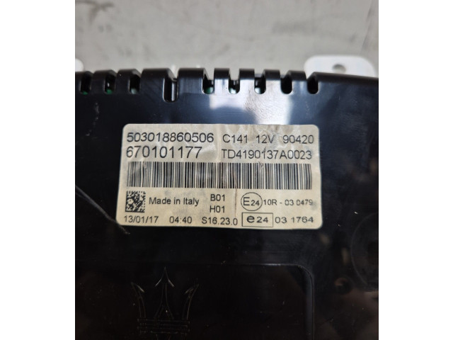 Спидометр (приборный щиток) Maserati Levante