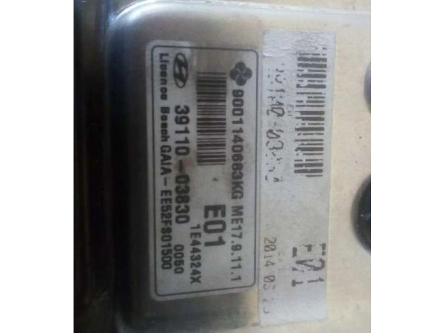 Блок управления двигателем ECU 3911003830 Hyundai i10