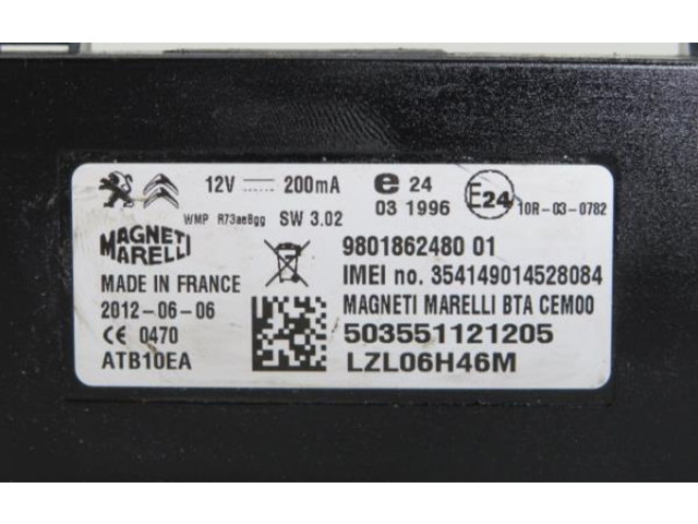 Блок управления 980186248001, 980186248001   Peugeot 5008