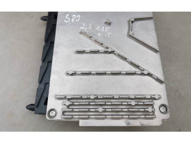 Блок управления двигателя 30646978A, 0281011441 Volvo S60